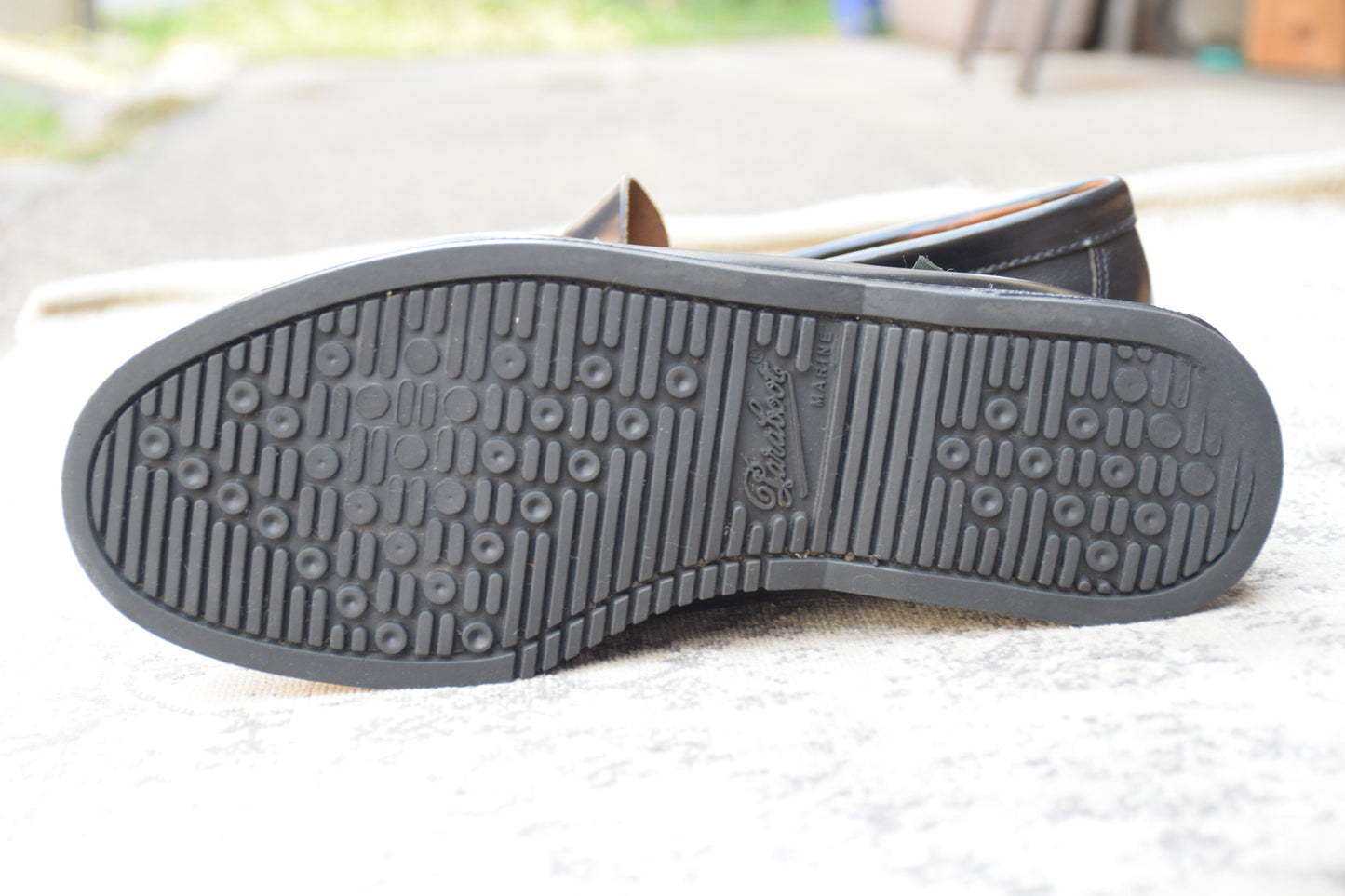 Paraboot BIT SV DECK｜ビットローファー ブラック UK6.5 / 25cm ユナイテッドアローズ別注