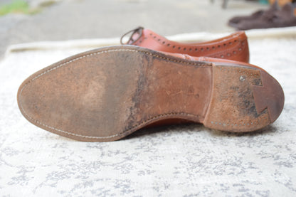 Crockett&Jones WESTMINSTER｜セミブローグ ブラウン UK6.5 EE / 25cm