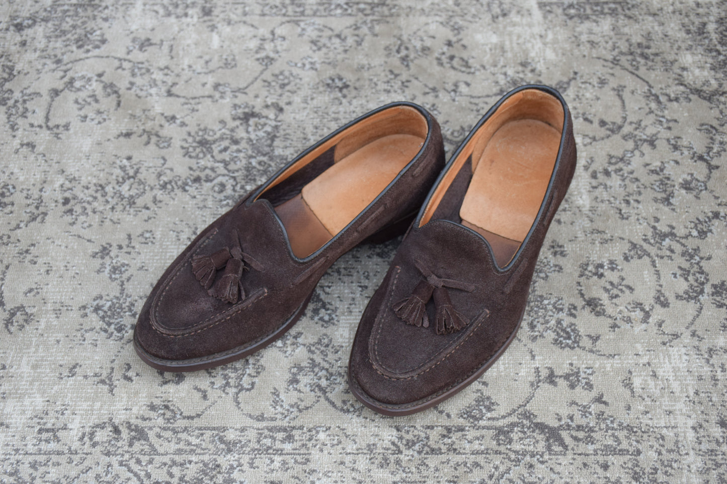 Church’s FOSBURY｜スエード タッセルローファー ダークブラウン UK7.5 / 26cm 4都市