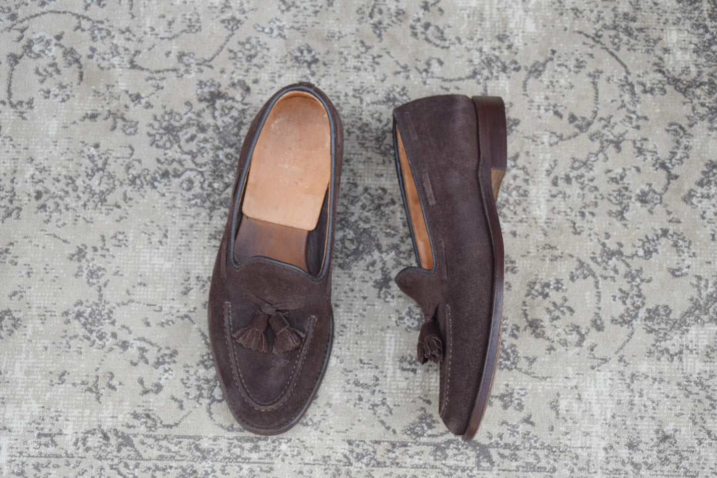 Church’s FOSBURY｜スエード タッセルローファー ダークブラウン UK7.5 / 26cm 4都市