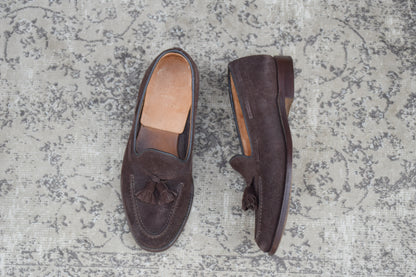 Church’s FOSBURY｜スエード タッセルローファー ダークブラウン UK7.5 / 26cm 4都市