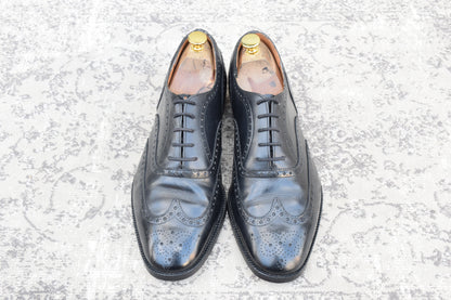 【リフト交換済み】Church's チャーチ CHETWYND チェットウインド ウイング 内羽根 旧チャーチ 3都市 黒 ブラック UK9 / 27.5cm【W3486】