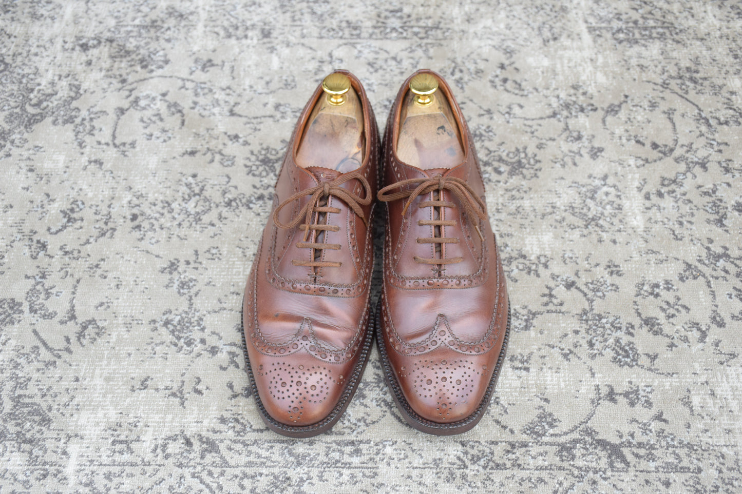 Church’s CHETWYND｜フルブローグ ブラウン UK7.5 F / 26cm 73ラスト 3都市