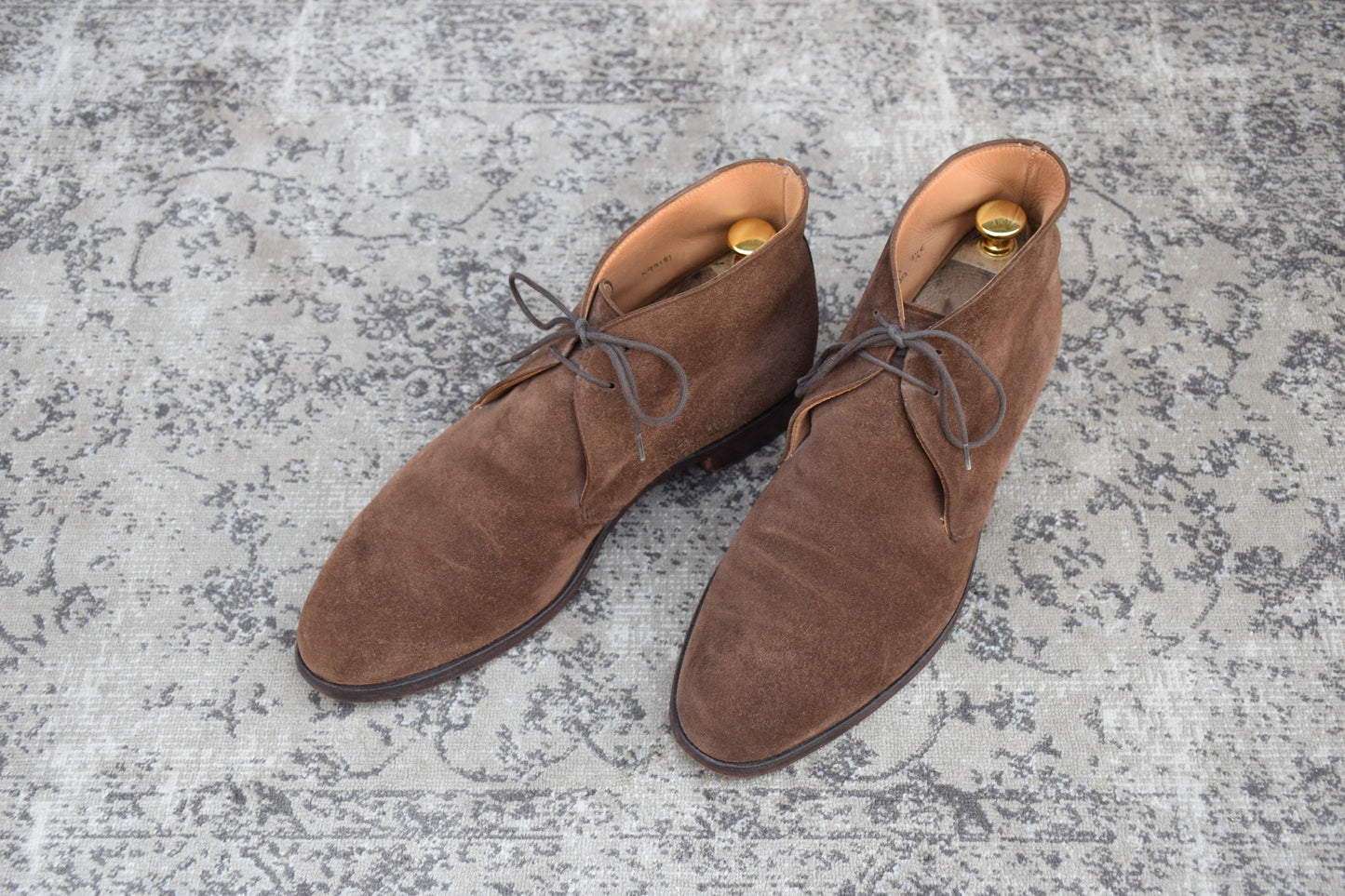 Crockett&Jones chukka｜スエード チャッカブーツ ブラウン UK7.5 E / 26cm相当 Paul Smith別注