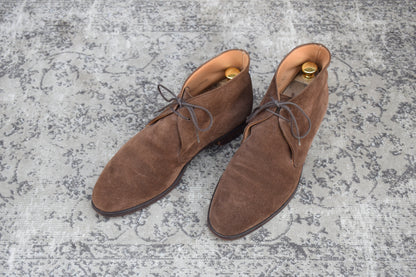 Crockett&Jones chukka｜スエード チャッカブーツ ブラウン UK7.5 E / 26cm相当 Paul Smith別注