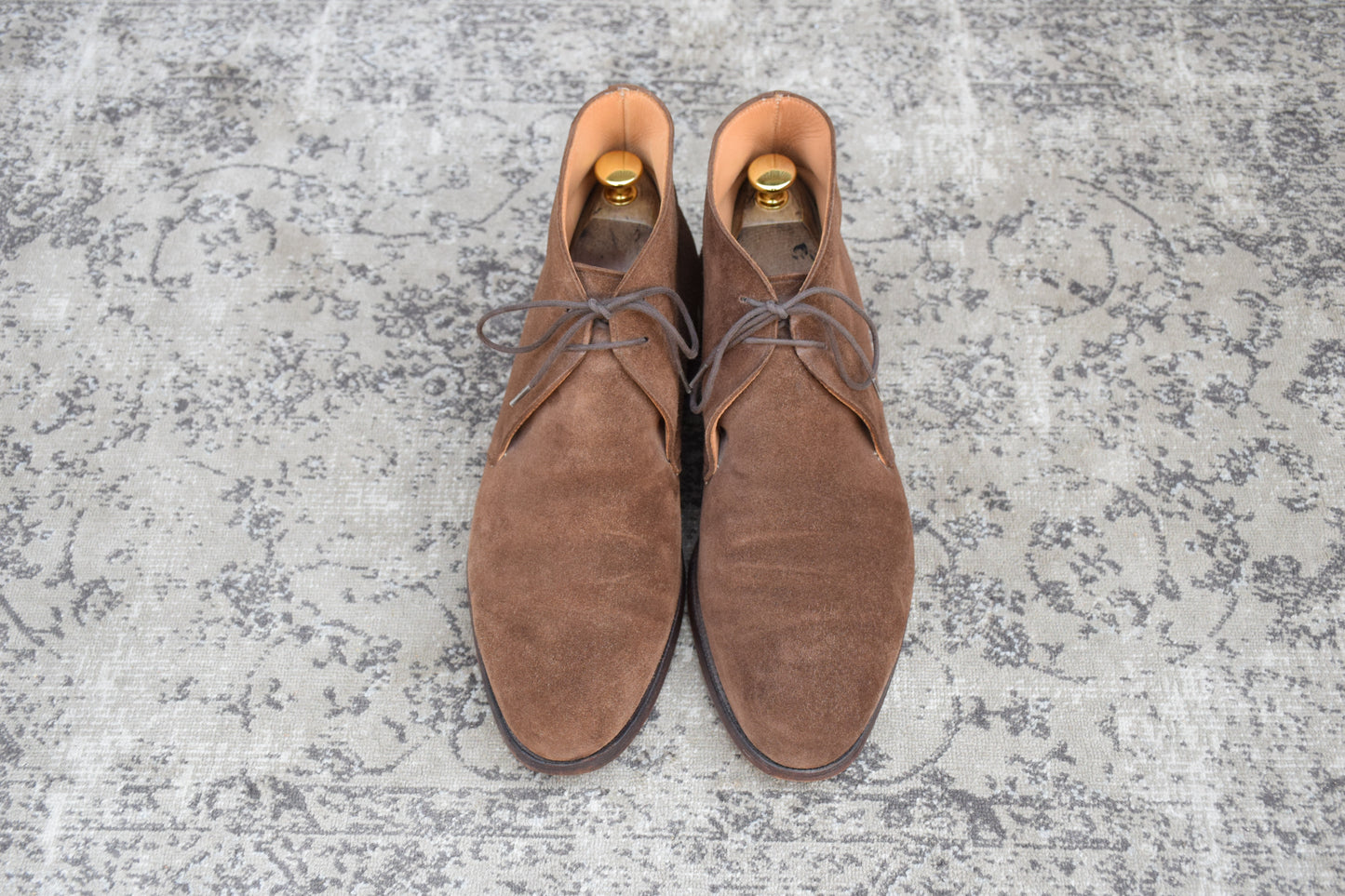 Crockett&Jones chukka｜スエード チャッカブーツ ブラウン UK7.5 E / 26cm相当 Paul Smith別注