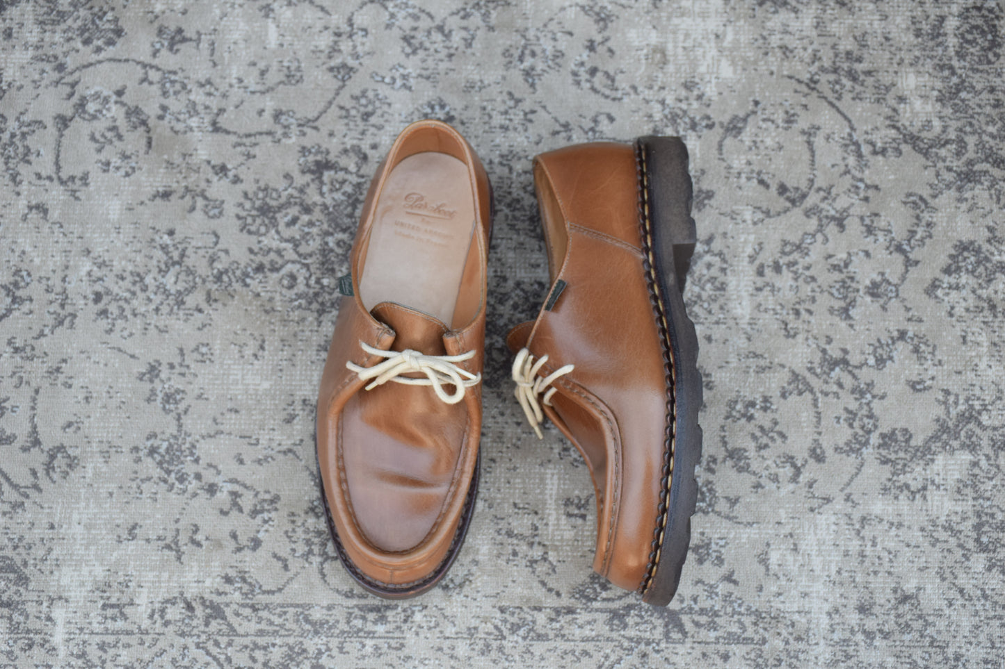 Paraboot MICHAEL｜チロリアンシューズ ライトブラウン EUR42.5 / 27cm相当 UNITED ARROWS別注