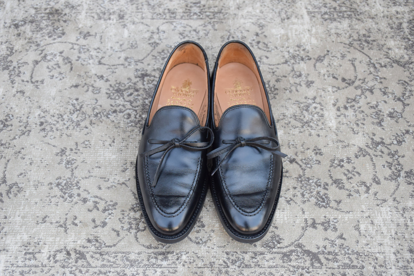 Crockett&Jones WENDOVER｜ローファー ブラック UK6 E / 24.5cm相当 BARNEYS NEW YORK別注