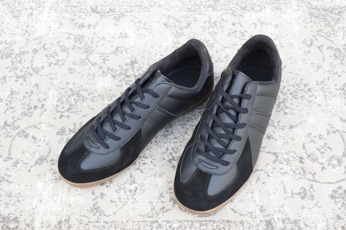 【新品】GERMAN TRAINER ジャーマントレーナー ドイツ軍タイプ BW TYPE TRAINING SHOES ドイツBWタイプ トレーニングシューズ 黒 ブラック 27cm【W3496】