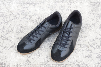 【新品】GERMAN TRAINER ジャーマントレーナー ドイツ軍タイプ BW TYPE TRAINING SHOES ドイツBWタイプ トレーニングシューズ 黒 ブラック 27cm【W3496】
