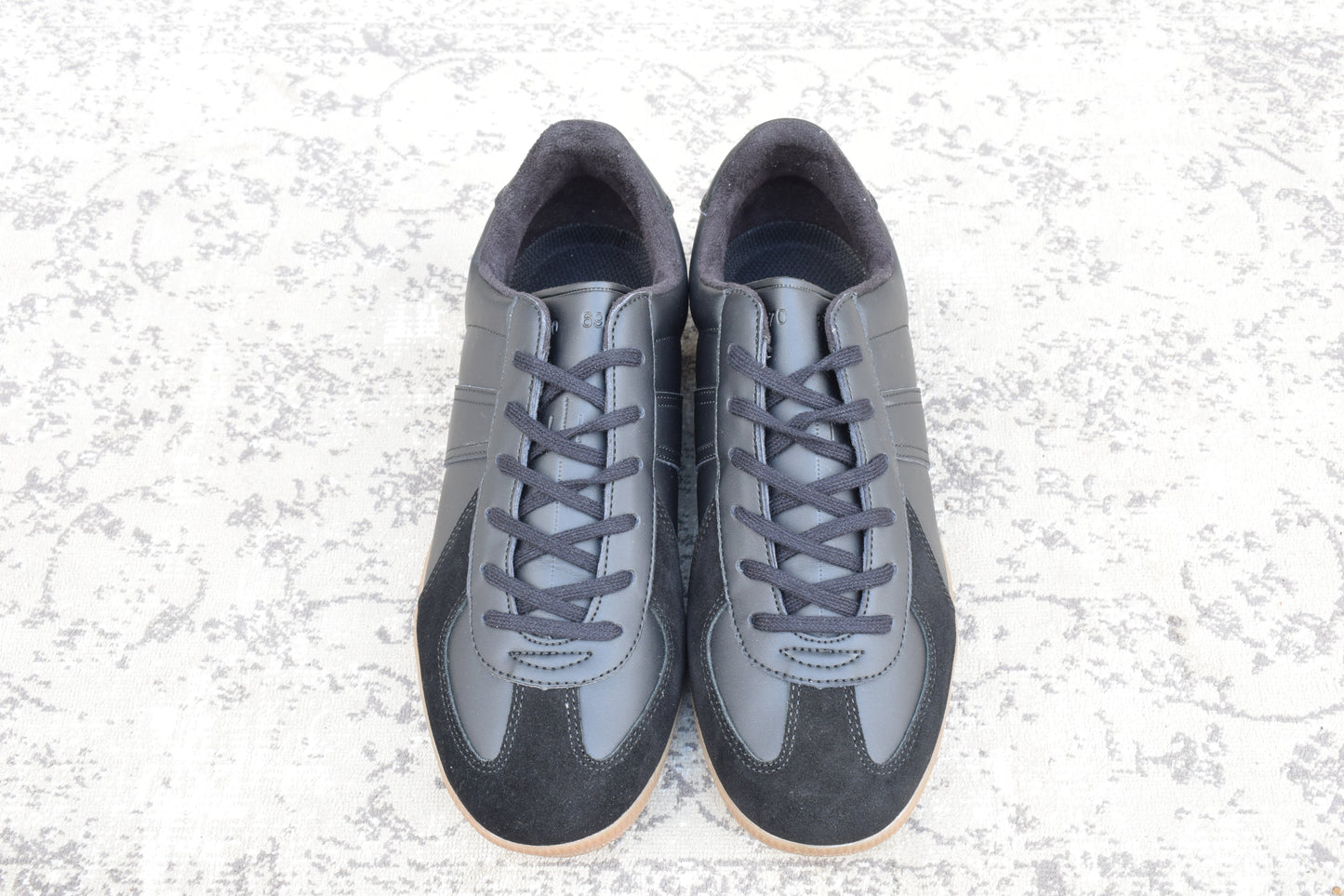 【新品】GERMAN TRAINER ジャーマントレーナー ドイツ軍タイプ BW TYPE TRAINING SHOES ドイツBWタイプ トレーニングシューズ 黒 ブラック 27cm【W3496】