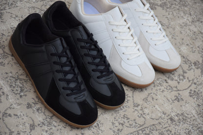 【新品】GERMAN TRAINER ジャーマントレーナー ドイツ軍タイプ BW TYPE TRAINING SHOES ドイツBWタイプ トレーニングシューズ 黒 ブラック 27cm【W3496】