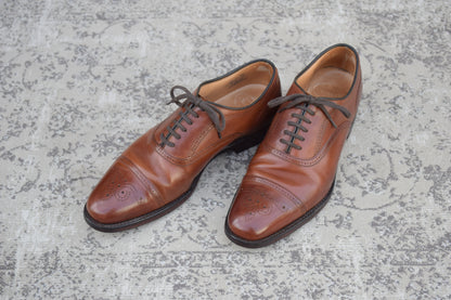 Church's チャーチ｜LAVERSOCK ラヴァーソック｜セミブローグ 内羽根 ブラウン UK6.5 / 25cm W3623