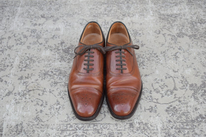 Church's チャーチ｜LAVERSOCK ラヴァーソック｜セミブローグ 内羽根 ブラウン UK6.5 / 25cm W3623