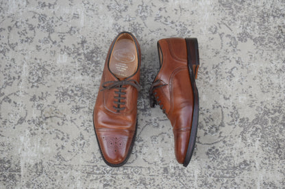 Church's チャーチ｜LAVERSOCK ラヴァーソック｜セミブローグ 内羽根 ブラウン UK6.5 / 25cm W3623