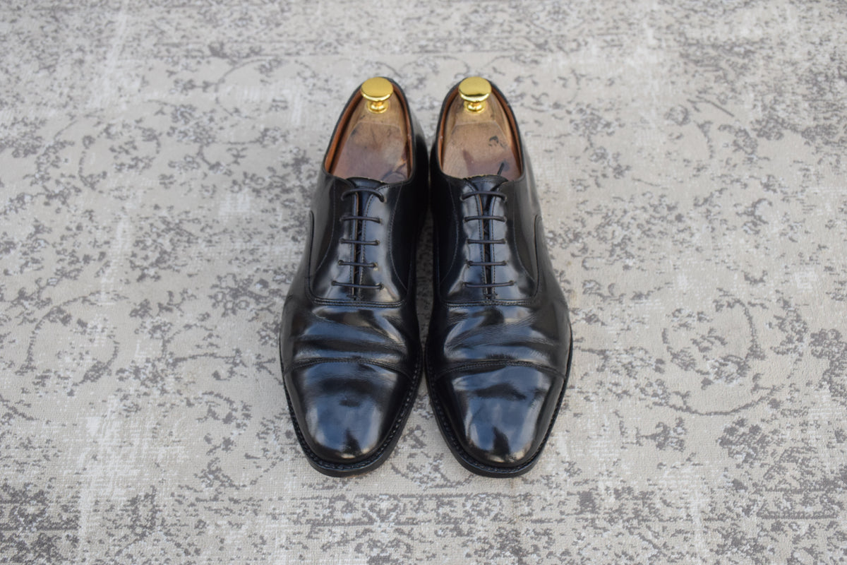 Church's チャーチ｜BALMORAL バルモラル｜ストレートチップ 内羽根 ブラック UK7.5 / 26cm 73ラスト 4都市 W3627