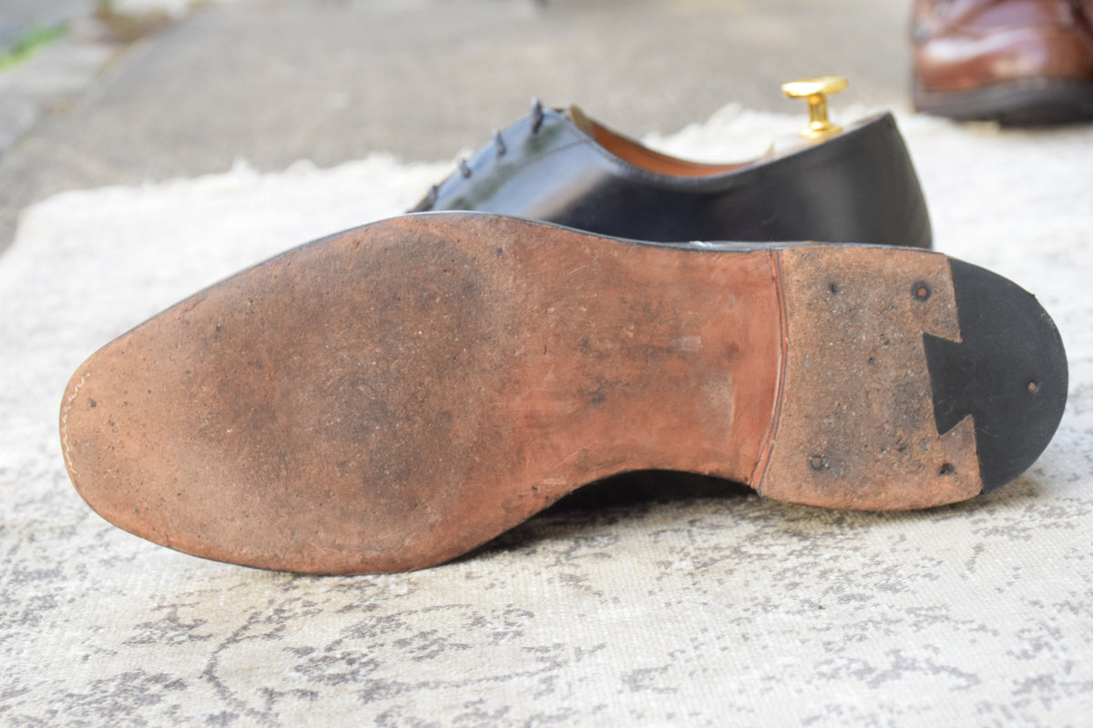 Church's チャーチ｜BALMORAL バルモラル｜ストレートチップ 内羽根 ブラック UK7.5 / 26cm 73ラスト 4都市 W3627