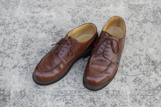 Paraboot パラブーツ｜CHAMBORD シャンボード｜Uチップ ノルヴェイジャン マロン UK7 / 25.5cm 90年代 デカタグ W3628