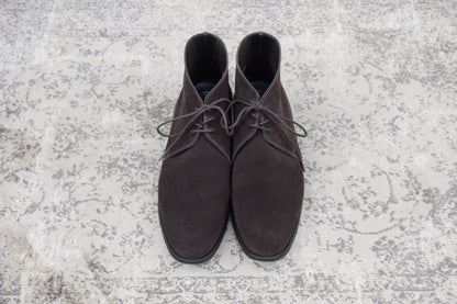 Crockett&Jones クロケットアンドジョーンズ｜CHUKKA チャッカ｜スエード チャッカブーツ ダークブラウン UK6D / 24.5cm 200ラスト W3630
