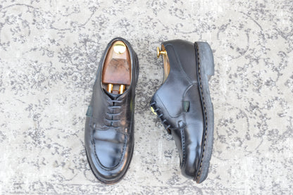 Paraboot パラブーツ CHAMBORD シャンボード Uチップ 外羽根 黒 ブラック UK6.5 / 25.0cm【Ｗ3517】