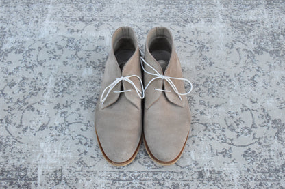 Paraboot パラブーツ｜スエード チャッカブーツ｜ライトベージュ UK7.5 / 26cm フランス製 ナチュラルラバーソール W3651