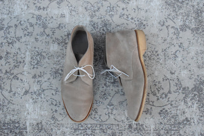 Paraboot パラブーツ｜スエード チャッカブーツ｜ライトベージュ UK7.5 / 26cm フランス製 ナチュラルラバーソール W3651