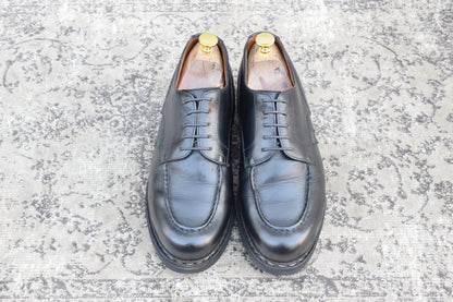 Paraboot パラブーツ CHAMBORD シャンボード Uチップ 外羽根 黒 ブラック UK7 / 25.5cm【Ｗ3521】
