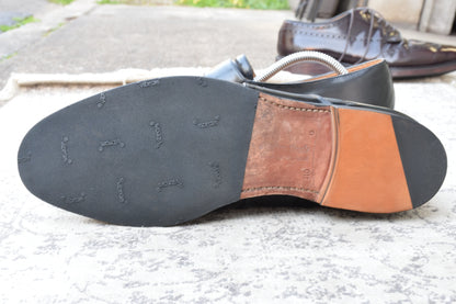 【リフト交換済み】Church's チャーチ WESTBURY ウェストバリー シングルモンク 金具 黒 ブラック UK11 / 29.5cm【Ｗ3525】
