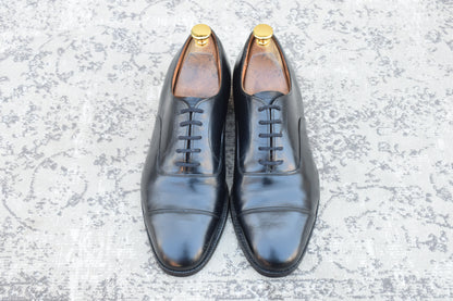 【3都市】Church's チャーチ CONSUL コンサル ストレート 内羽根 73ラスト 黒 ブラック UK6.5 / 25.0cm【W3533】