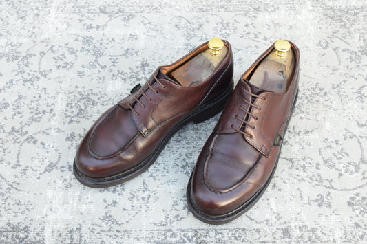 PARABOOT パラブーツ CHAMBORD シャンボード Uチップ 外羽根 濃茶 ブラウン UK7.5 / 26.0cm【W3535】