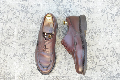 PARABOOT パラブーツ CHAMBORD シャンボード Uチップ 外羽根 濃茶 ブラウン UK7.5 / 26.0cm【W3535】