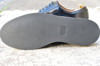 【オールソール済み】DANNER ダナー POSTMAN SHOES ポストマンシューズ プレーン 外羽根 黒 ブラック D4300 US9 / 27.0cm【W3538】