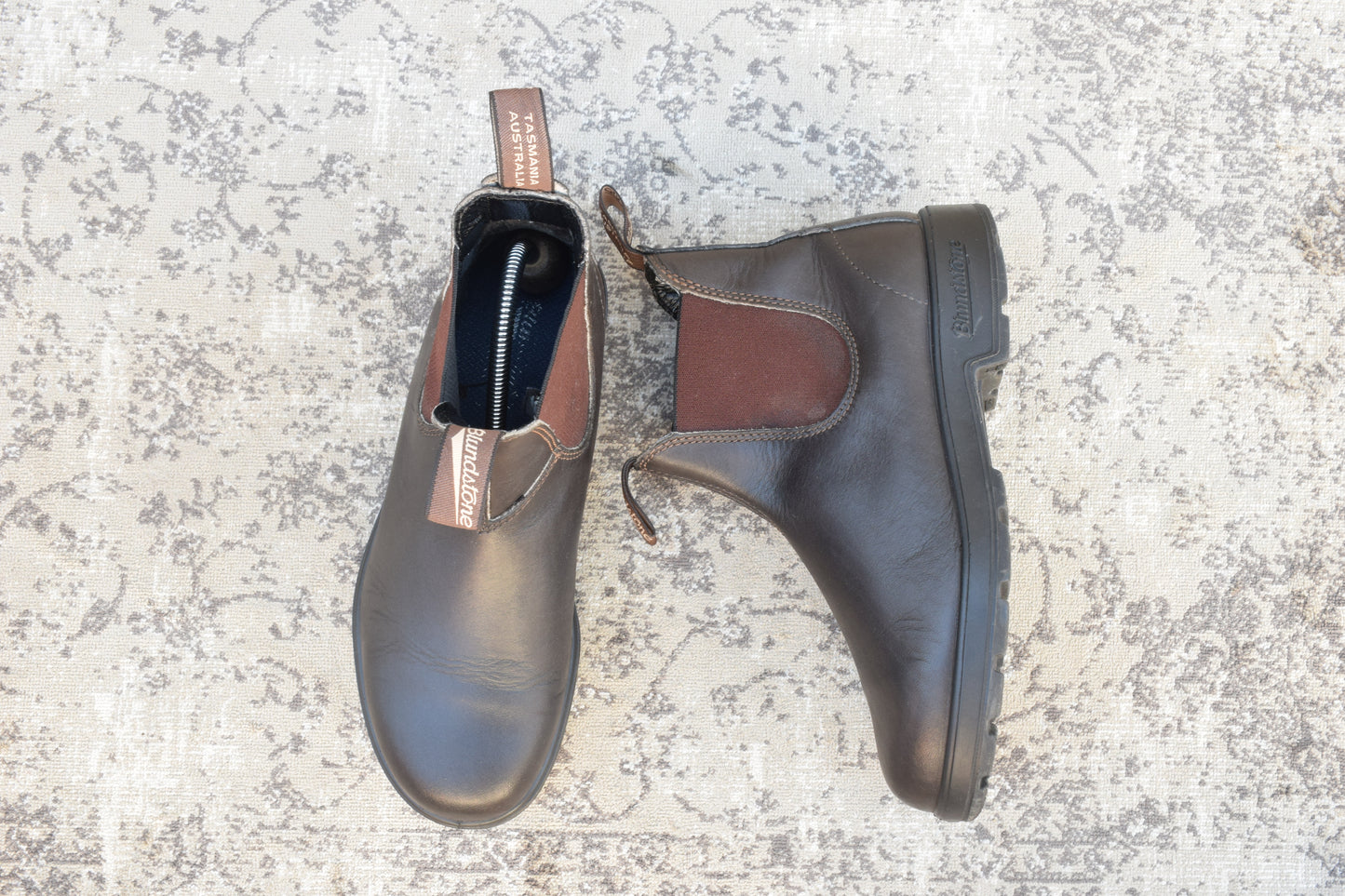 BLUNDSTONE ブランドストーン SIDE GORE BOOTS サイドゴアブーツ 濃茶 ブラウン UK7 / 26.0cm【Ｗ3539】