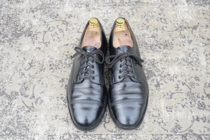 SANDERS サンダース 1467B Military Derby JOURNAL STANDARD別注 ミリタリーダービー ストレート 外羽根 黒 ブラック UK7.5 / 26.5cm【W3554】