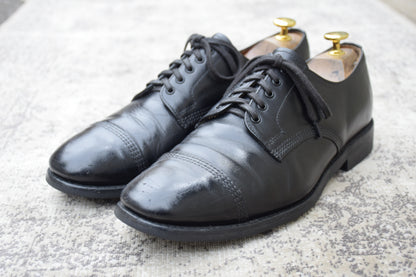 SANDERS サンダース 1467B Military Derby JOURNAL STANDARD別注 ミリタリーダービー ストレート 外羽根 黒 ブラック UK7.5 / 26.5cm【W3554】