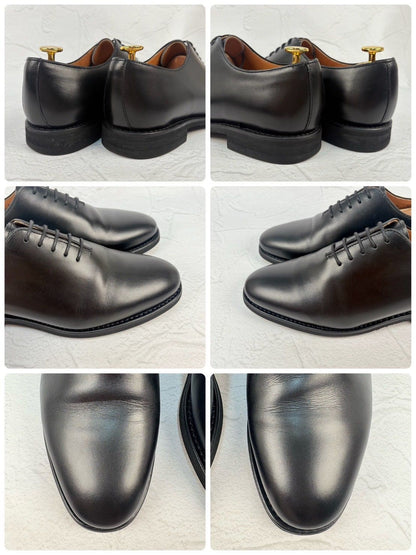 Berwick1707 バーウィック 5246BCVIBK ホールカット 黒 ブラック UK5.5 / 25cm 極美品【W3348】