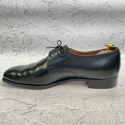 【美品】Church’s チャーチ 2都市 プレーントゥ 外羽根 3ホール 黒 ブラック UK9 / 90F / 27.5cm【W3365】旧旧チャーチ