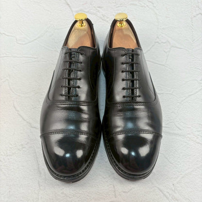 【良品】Allen Edmonds アレンエドモンズ Park Avenue パークアベニュー ストレート 内羽根 黒 US7 / 25cm相当 [W3310]