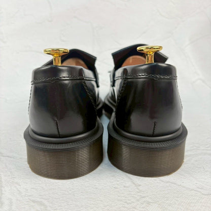 【美品】Dr.Martens ドクターマーチン ADRIAN エイドリアン タッセルローファー 黒 ブラック UK5 / 24cm【W3340】