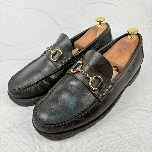 【希少】PARABOOT パラブーツ Bahamas バハマ ビットローファー 黒 8 フランス製