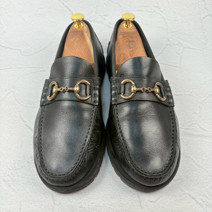 【希少】PARABOOT パラブーツ Bahamas バハマ ビットローファー 黒 8 フランス製