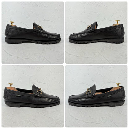 【希少】PARABOOT パラブーツ Bahamas バハマ ビットローファー 黒 8 フランス製
