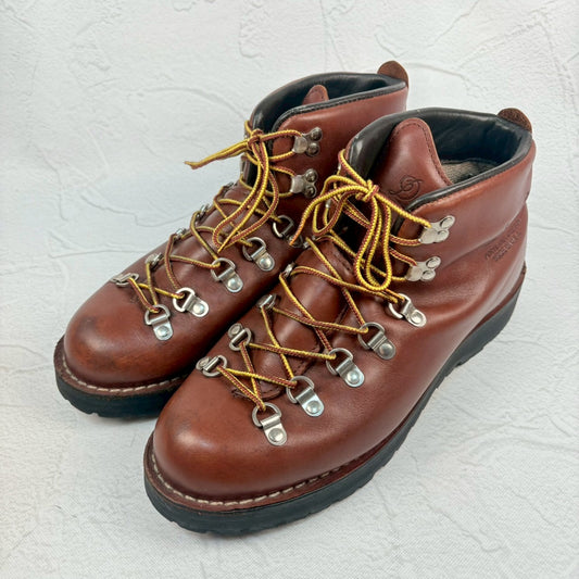 【良品】Danner ダナー MOUNTAIN LIGHT マウンテンライト GORE-TEX ゴアテックス 茶 ブラウン US9.5 ［W3237］