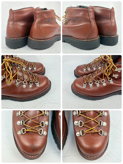 【良品】Danner ダナー MOUNTAIN LIGHT マウンテンライト GORE-TEX ゴアテックス 茶 ブラウン US9.5 ［W3237］