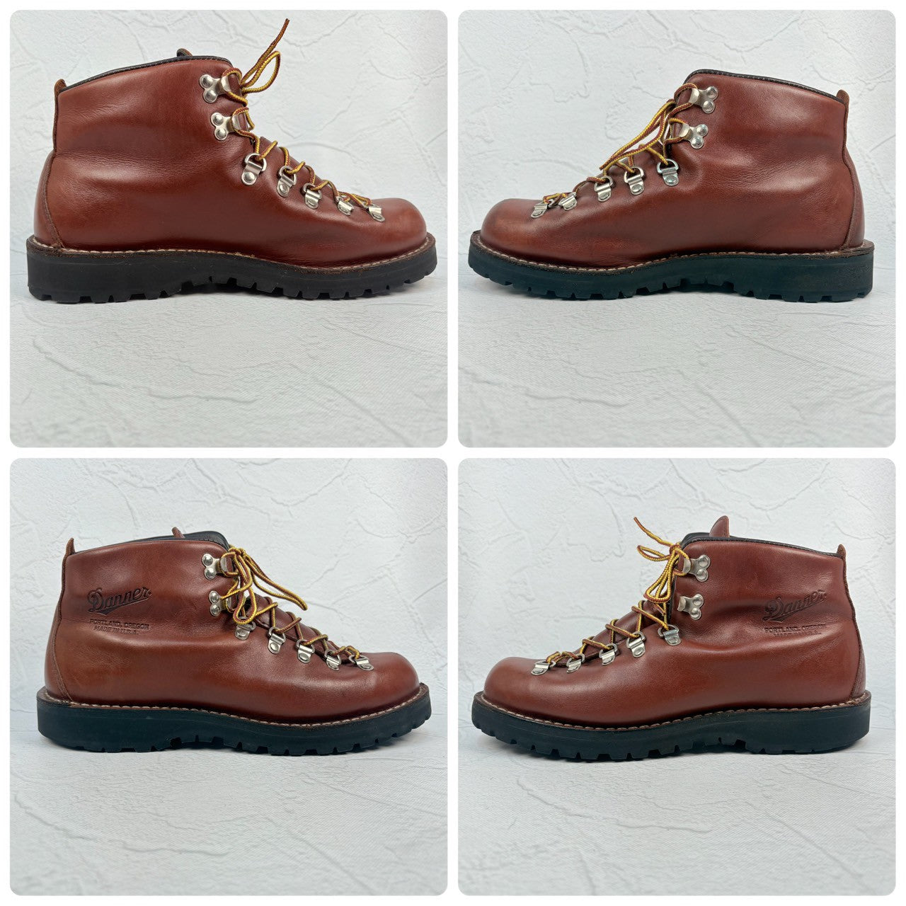 【良品】Danner ダナー MOUNTAIN LIGHT マウンテンライト GORE-TEX ゴアテックス 茶 ブラウン US9.5 ［W3237］