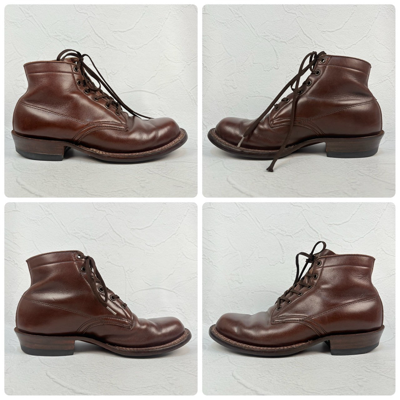 【良品】WHITE'S ホワイツブーツ SEMI-DRESS セミドレス 茶 ブラウン 9.5 米国靴 ［W3239］