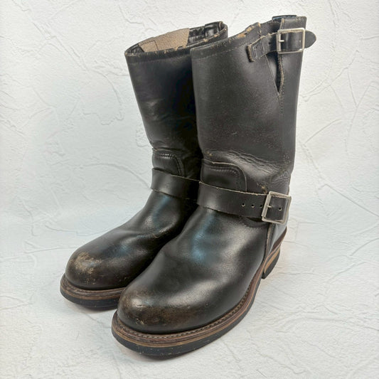 【茶芯】RED WING レッドウイング PT91 エンジニアブーツ 黒 6D ［W3240］
