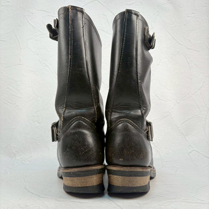 【茶芯】RED WING レッドウイング PT91 エンジニアブーツ 黒 6D ［W3240］