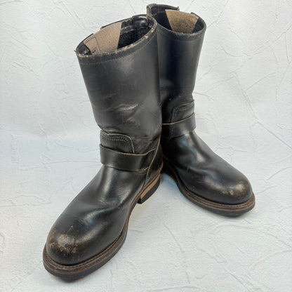 【茶芯】RED WING レッドウイング PT91 エンジニアブーツ 黒 6D ［W3240］