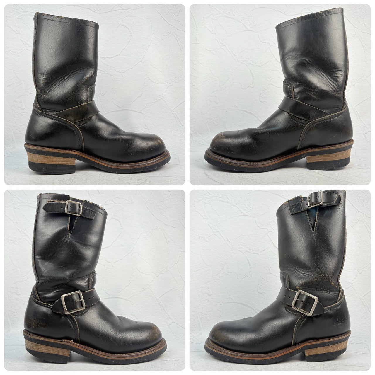 【茶芯】RED WING レッドウイング PT91 エンジニアブーツ 黒 6D ［W3240］